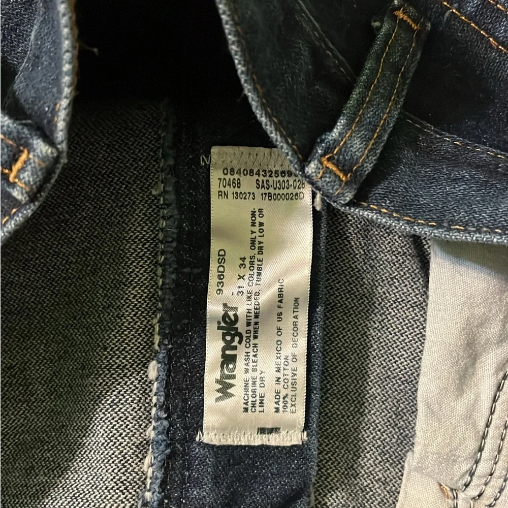 Wrangler Indigo Denim Jeans